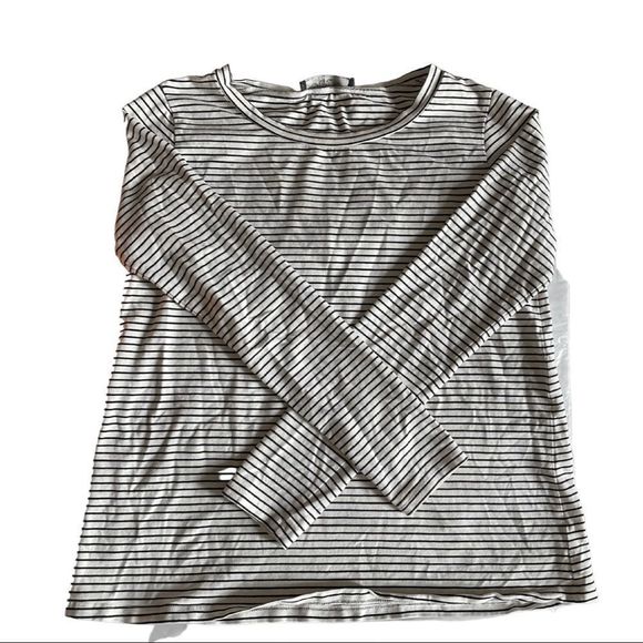 MaxMara Weekend Soft Striped Long Sleeved Top - Picture 2 of 6